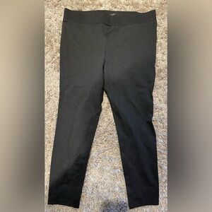 LOFT Charcoal Gray Trousers